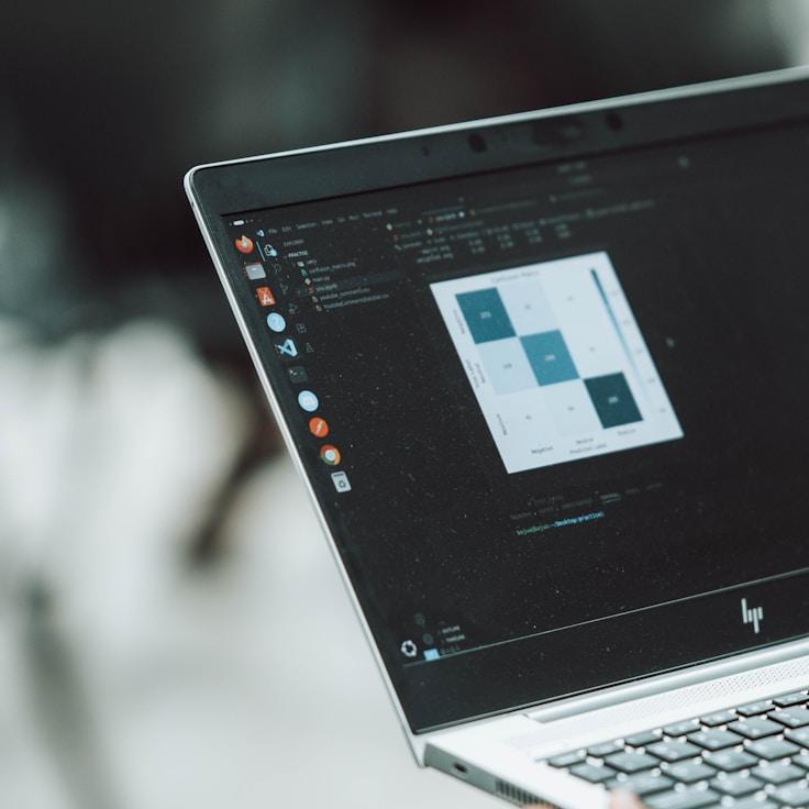 iOS app development workspace